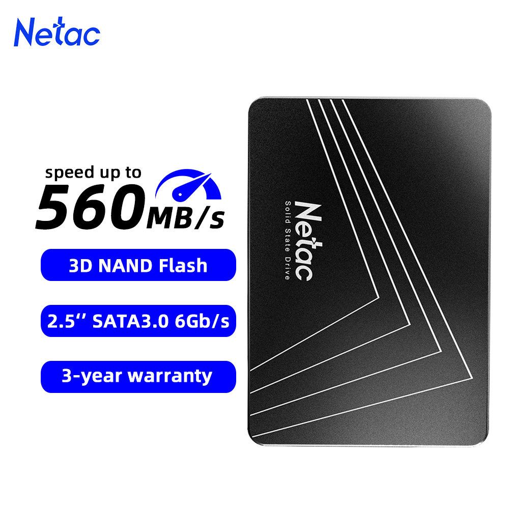 Ssd 500Gb - Netac SATA3 SSD 2.5 ''2 tb