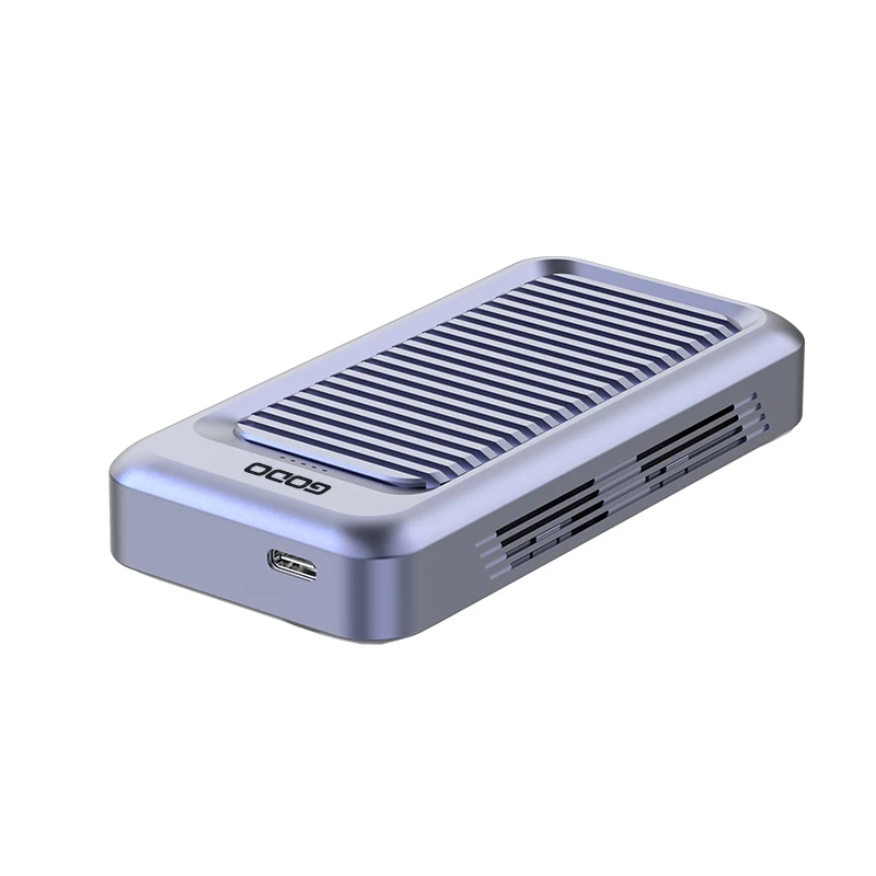 Thunderbolt 4 External Ssd 4Tb - GODO กล่องใส่ฮาร์ดไดรฟ์ภายนอก 40Gbps M.2 NVMe PCIe