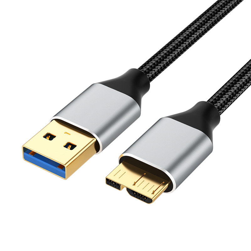 Samsung Ssd - USB 3.0 ถึงไมโคร บีสายฮาร์ดดิสก์ 5Gbps การถ่ายโอนข้อมูลสายชาร์จเร็วสำหรับซัมซุง