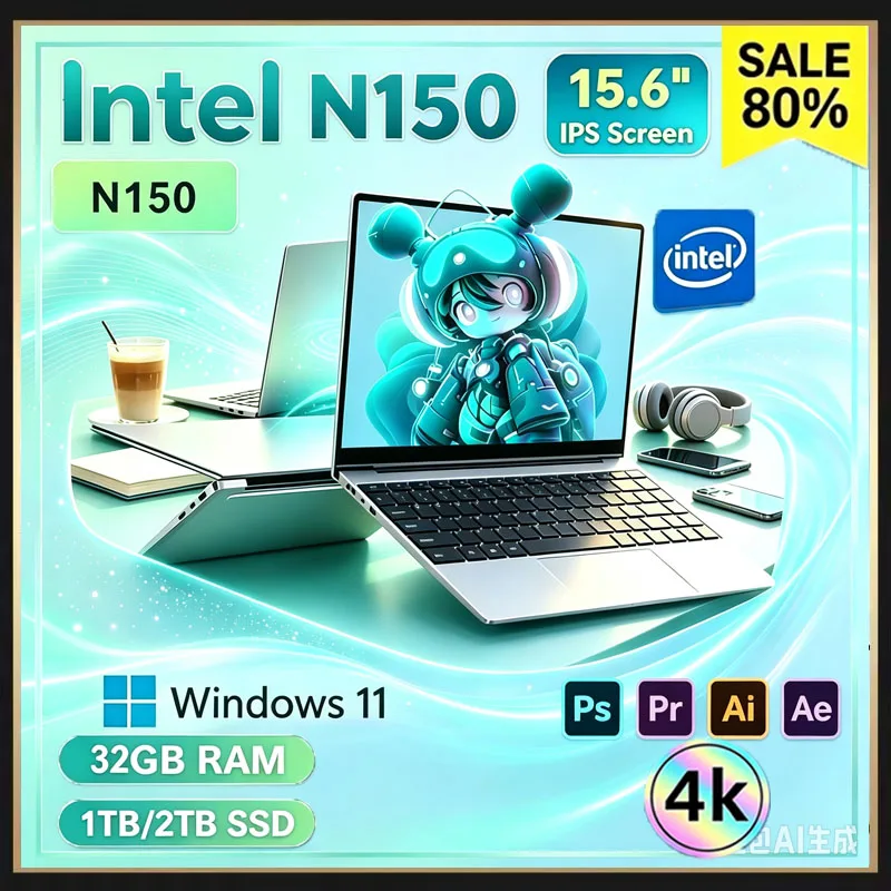 Ssd 2Tb - Intel Core N150 รุ่นปี 2026 ประสิทธิภาพสูง