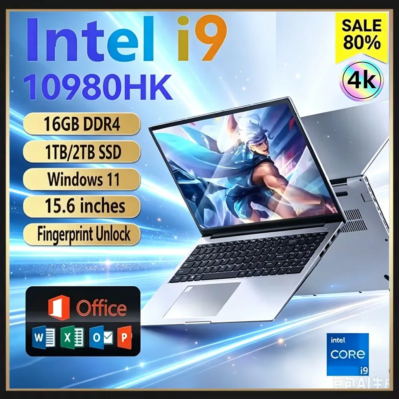 Ssd 1Tb - แล็ปท็อปพกพาขนาด 15.6 นิ้ว Intel Core I9