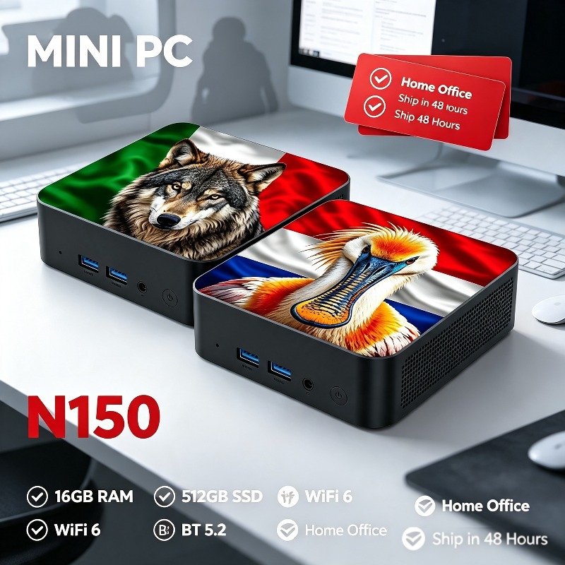 Ssd 1Tb - มินิพีซีคอมพิวเตอร์รุ่นใหม่ Intel Core N150 RAM 16GB