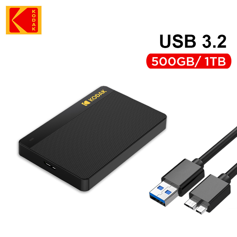 ฮาร์ดดิสก์พกพา Kodak รุ่น P160 - Ssd 500Gb บทวิจารณ์และราคา