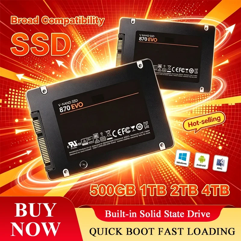 870 EVO SSD โซลิดสเตตไดรฟ์ 1TB - Samsung Ssd บทวิจารณ์และราคา