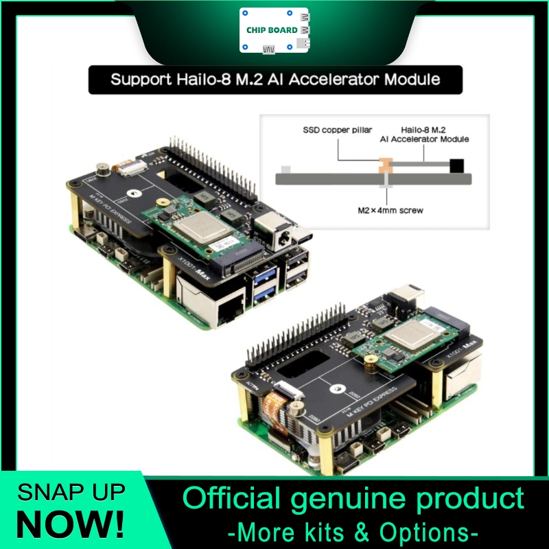 Geekworm X1001-Max NVMe M.2 PC - Nvme Ssd บทวิจารณ์และราคา