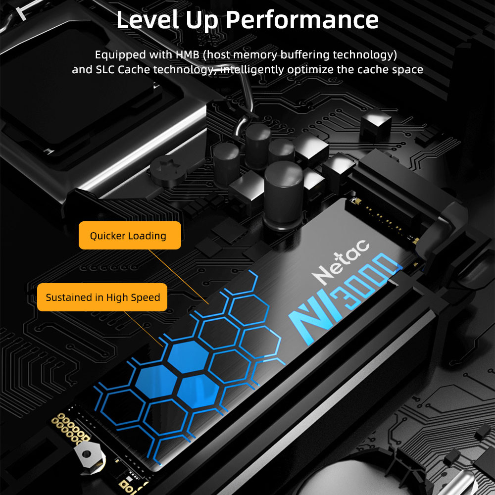 Netac SSD NVME M2 250GB 500GB  - Ssd 500Gb บทวิจารณ์และราคา