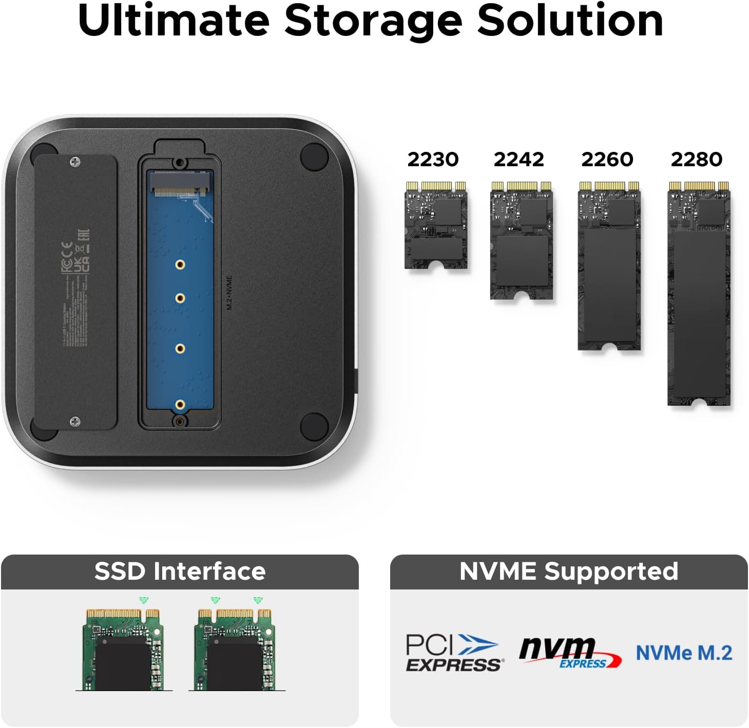 แท่นวางและด็อก UGREEN สำหรับกล - Nvme Ssd บทวิจารณ์และราคา