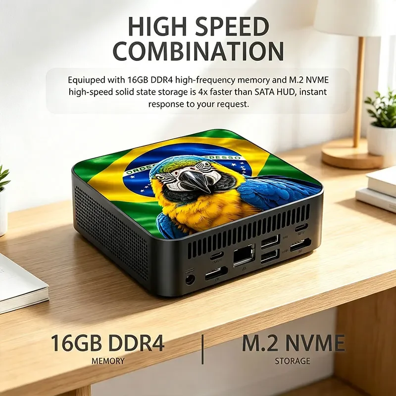 มินิพีซีเกมมิ่งพกพาทรงพลัง ธงช - M.2 Ssd บทวิจารณ์และราคา
