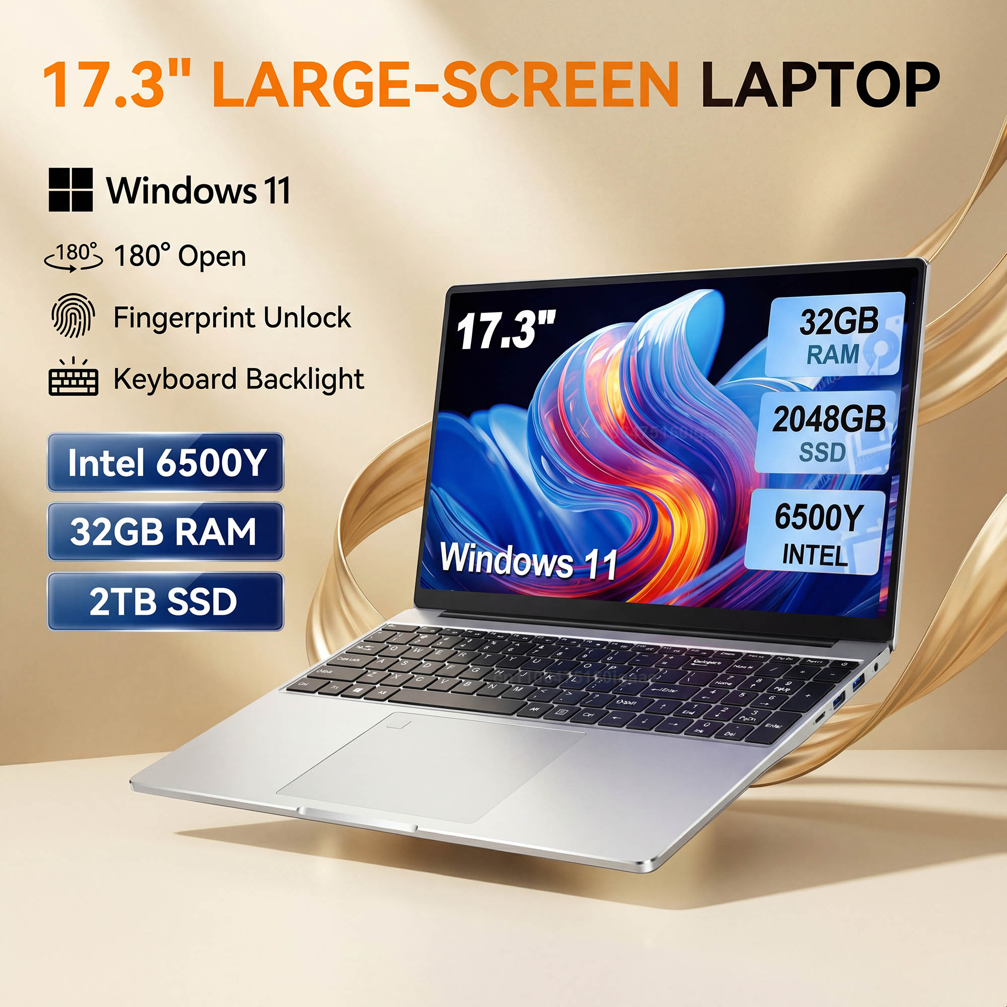 HOT แล็ปท็อปหน้าจอขนาดใหญ่ 17. - Ssd 1Tb บทวิจารณ์และราคา