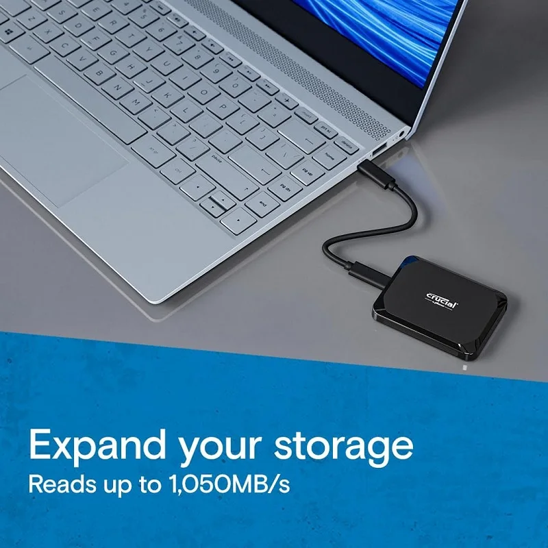 Crucial X9 4TB Portable SSD -  - External Ssd บทวิจารณ์และราคา