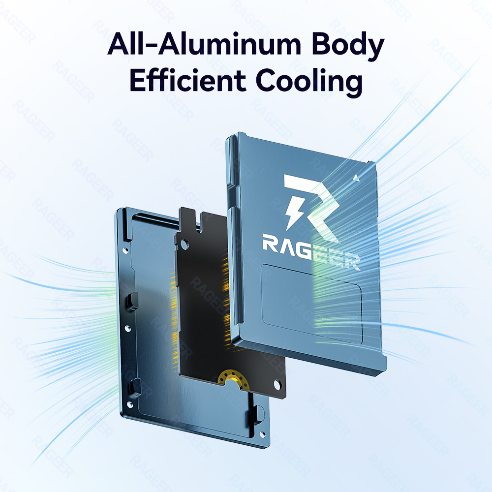 RAGEER อลูมิเนียม M.2 2230 NVM - External Ssd บทวิจารณ์และราคา