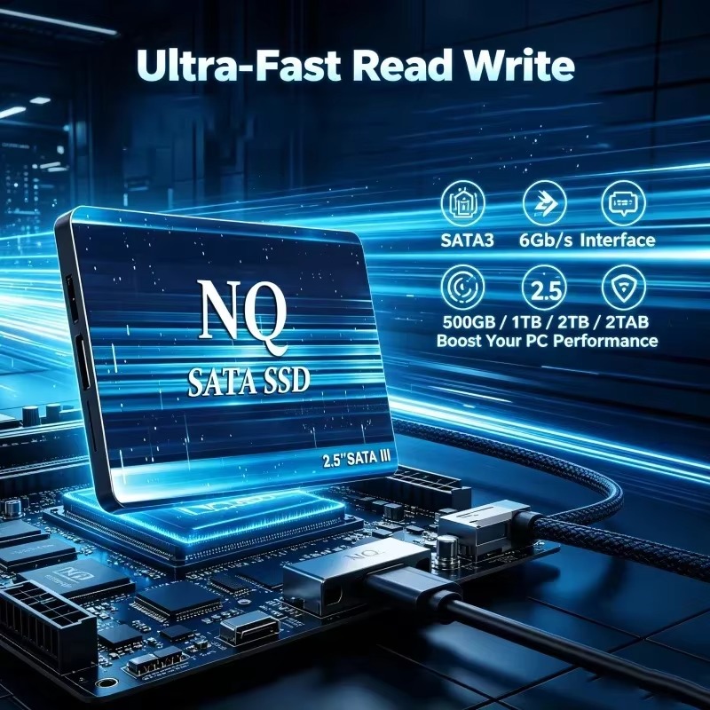 NQ SSD SATA III ขนาด 2.5 นิ้ว  - Ssd 500Gb บทวิจารณ์และราคา