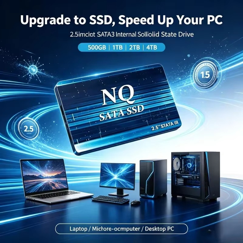 NQ SSD SATA III ขนาด 2.5 นิ้ว  - Ssd 500Gb บทวิจารณ์และราคา