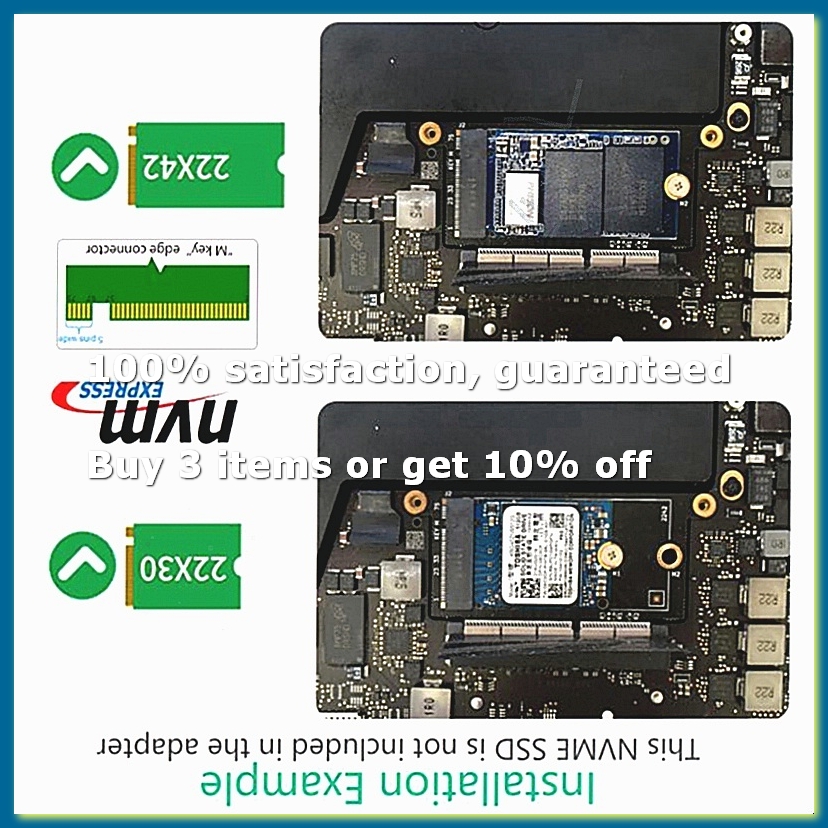 M.2 NGFF M-Key NVME SSD การ์ดแ - Nvme Ssd บทวิจารณ์และราคา