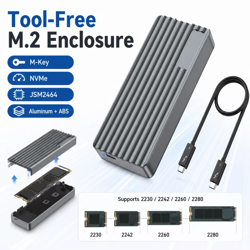 กล่องใส่ SSD แบบ M.2 NVMe รุ่น - Nvme Ssd บทวิจารณ์และราคา