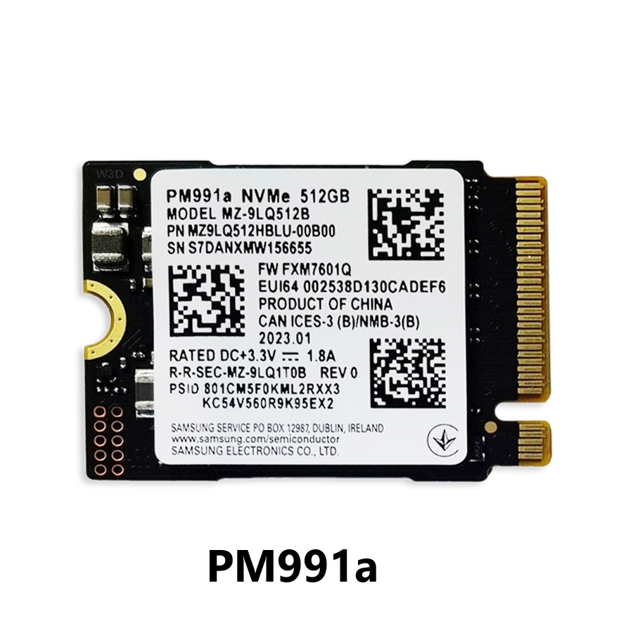 Samsung M.2 2230 SSD PM991a 1T - Samsung Ssd บทวิจารณ์และราคา