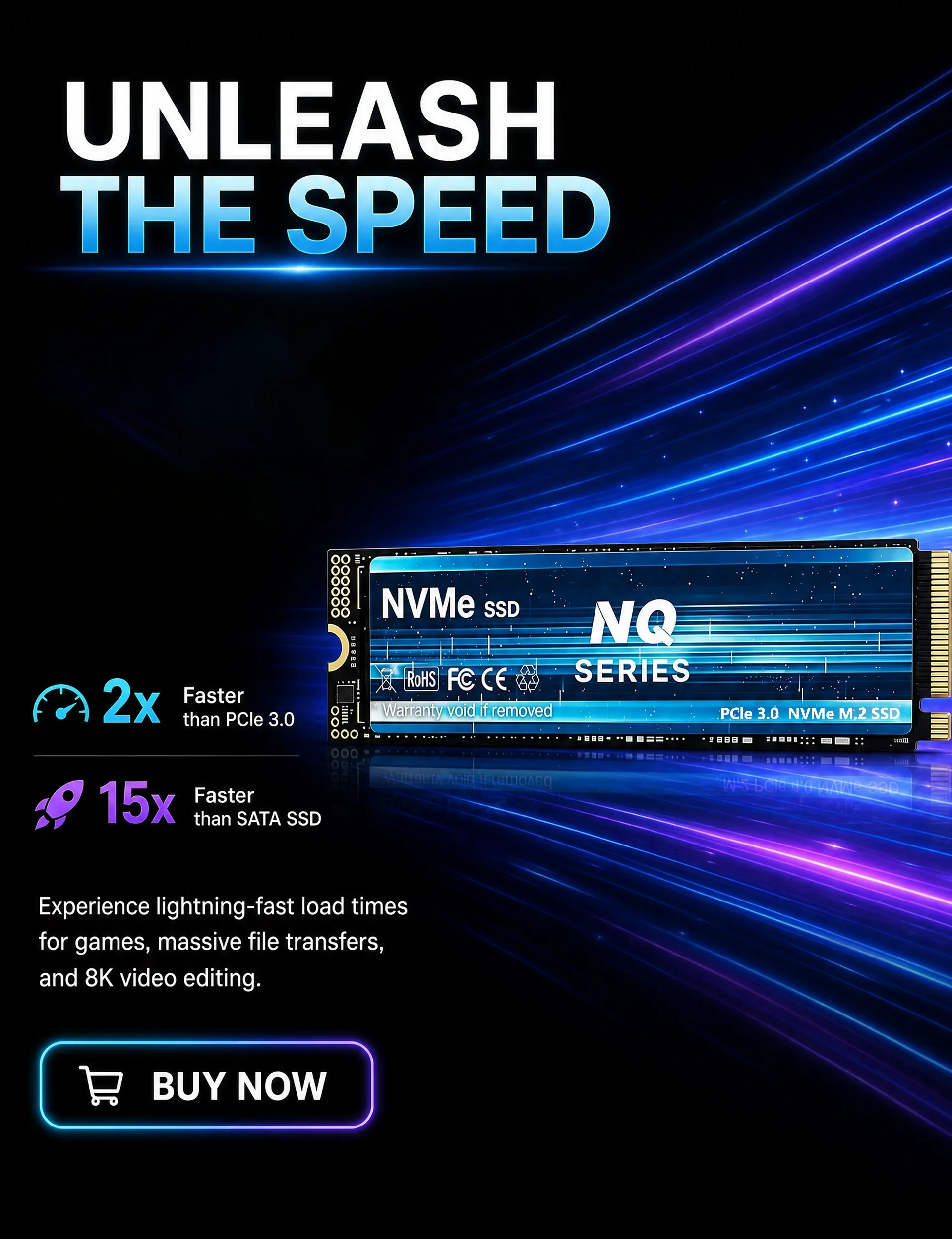 NQ SERIES M.2 PCIe 3.0 NVMe SS - Ssd 500Gb บทวิจารณ์และราคา