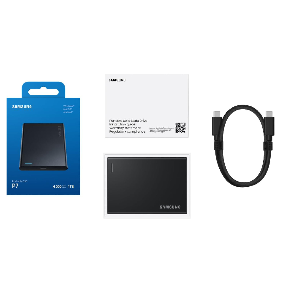 ฮาร์ดไดรฟ์แบบพกพา Samsung P7 ร - Samsung Ssd บทวิจารณ์และราคา